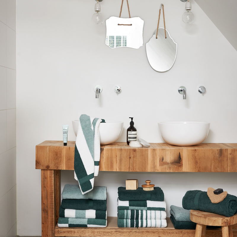 Vandyck RANGER Badmat | Earth Green Stone