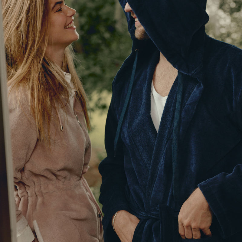 Vandyck RIO Badjas | Dark Navy Anthracite