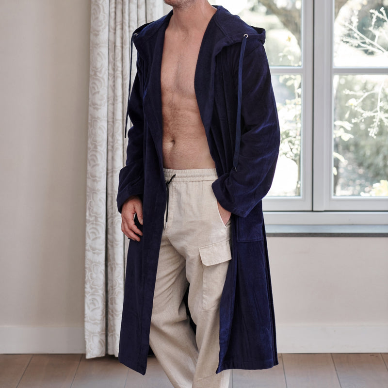 Vandyck RIO Badjas | Dark Navy Anthracite