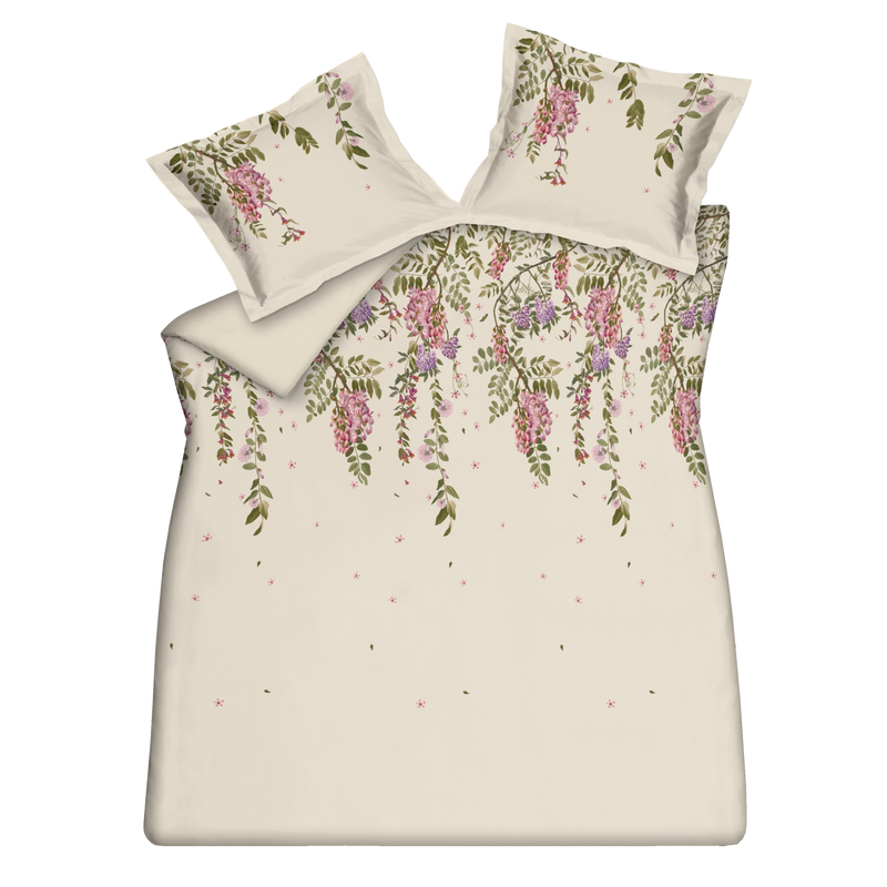 vandyck ROSE ACACIA dekbedovertrekset | cream tan