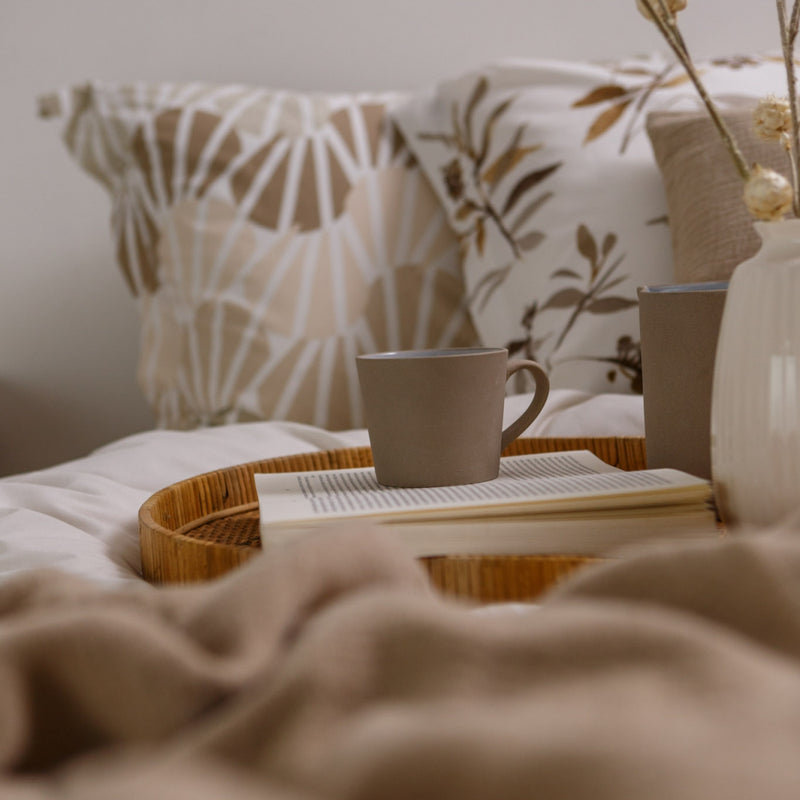 Vandyck SANDY BEACH Dekbedovertrek | Latte