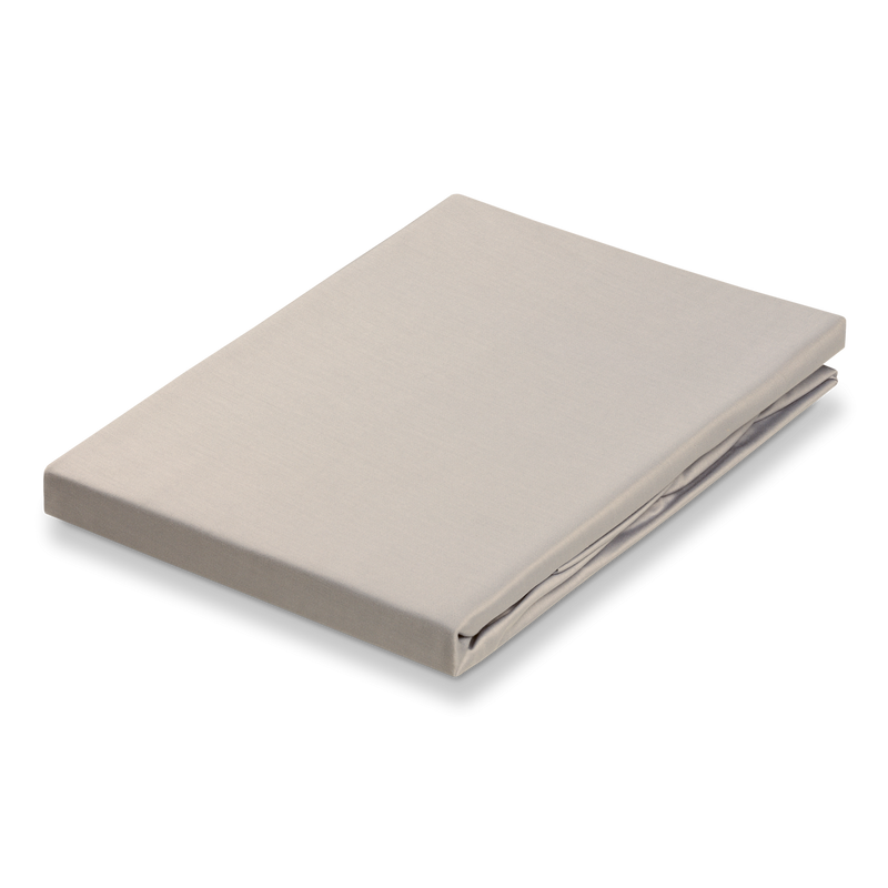 vandyck SATIJN hoeslaken | linen white