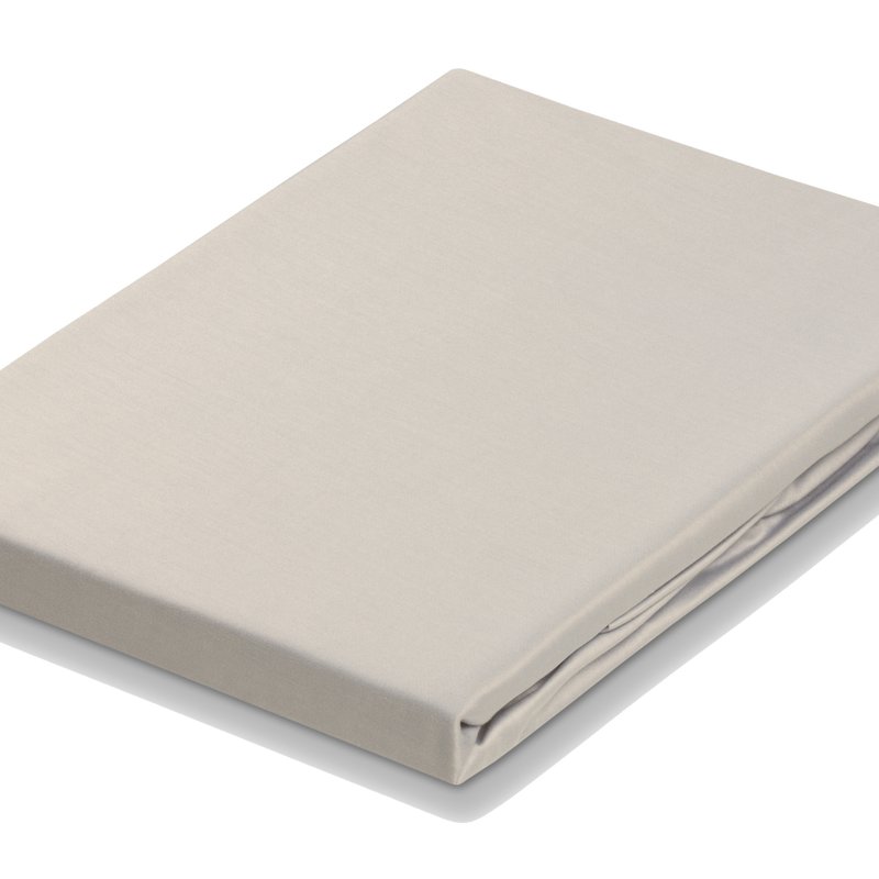 vandyck SATIJN hoeslaken | stone white