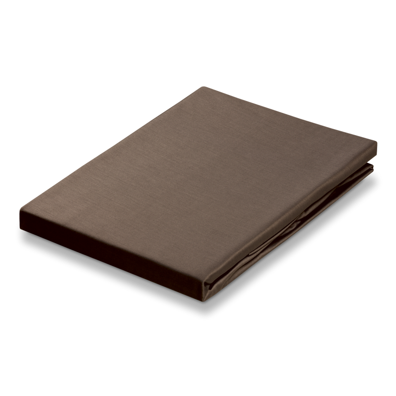 vandyck SATIJN hoeslaken | taupe white