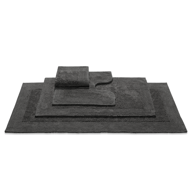 vandyck SCALA LUXURY badmat | dark grey natural