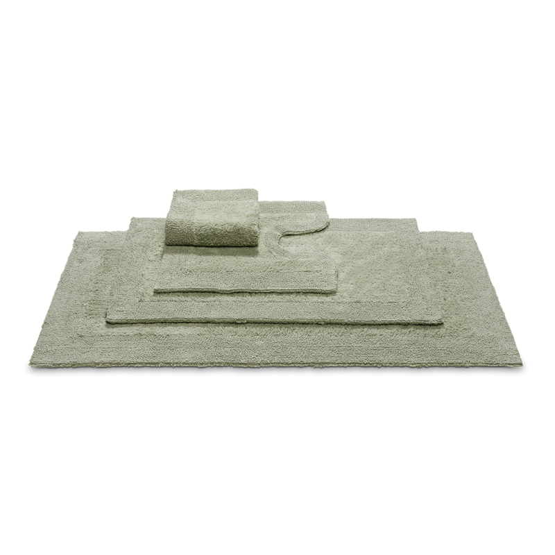 vandyck SCALA LUXURY badmat | smoke green natural