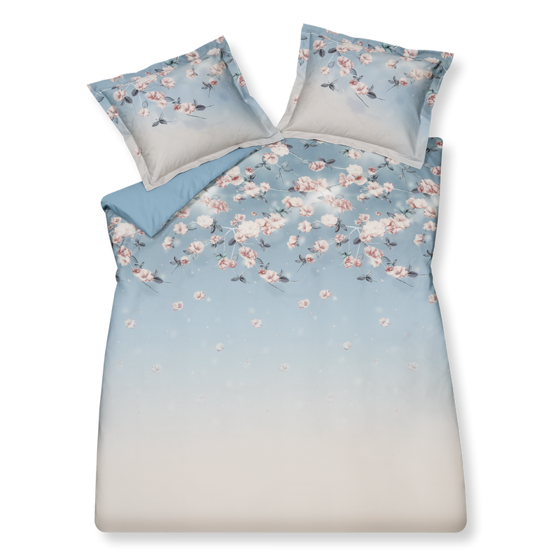 vandyck SOFT ROSE dekbedovertrek | blue sky