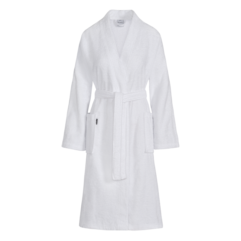 vandyck TOLEDO badjas | white steelgrey