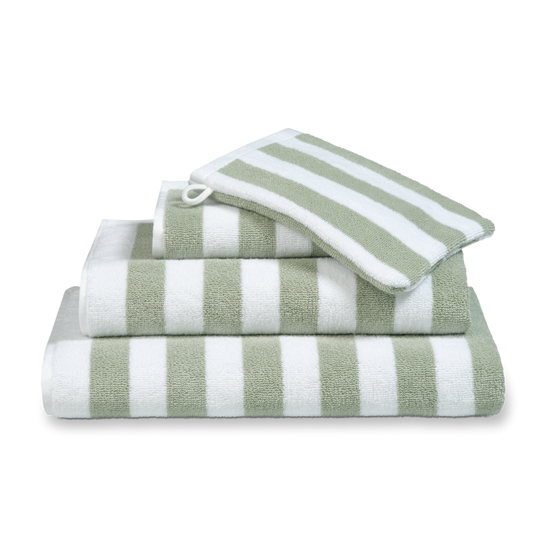 vandyck VERONA STRIPES badgoed | smoke green desert