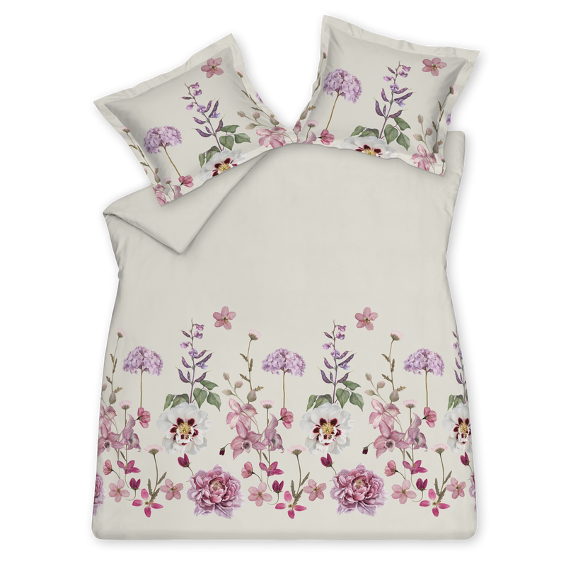 vandyck VIOLET GARDEN dekbedovertrekset | offwhite