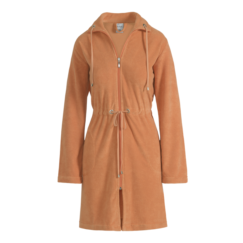 vandyck VOGUE badjas | light apricot ash rose