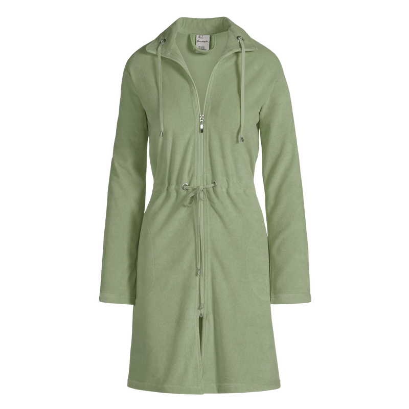 vandyck VOGUE badjas | light green ash rose