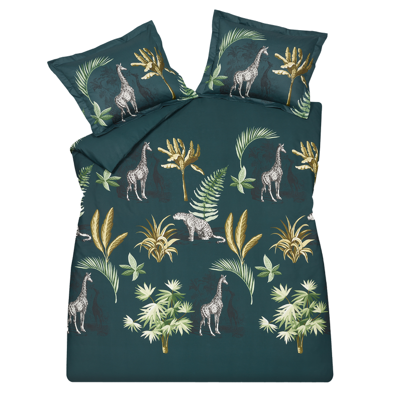 vandyck WILD THING dekbedovertrek | dark green