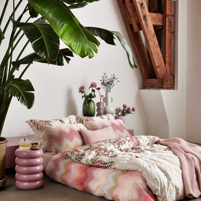 Vandyck ZIGGY Dekbedovertrekset | Pink