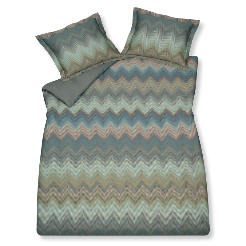 vandyck ZIGGY dekbedovertrekset | sage green thyme