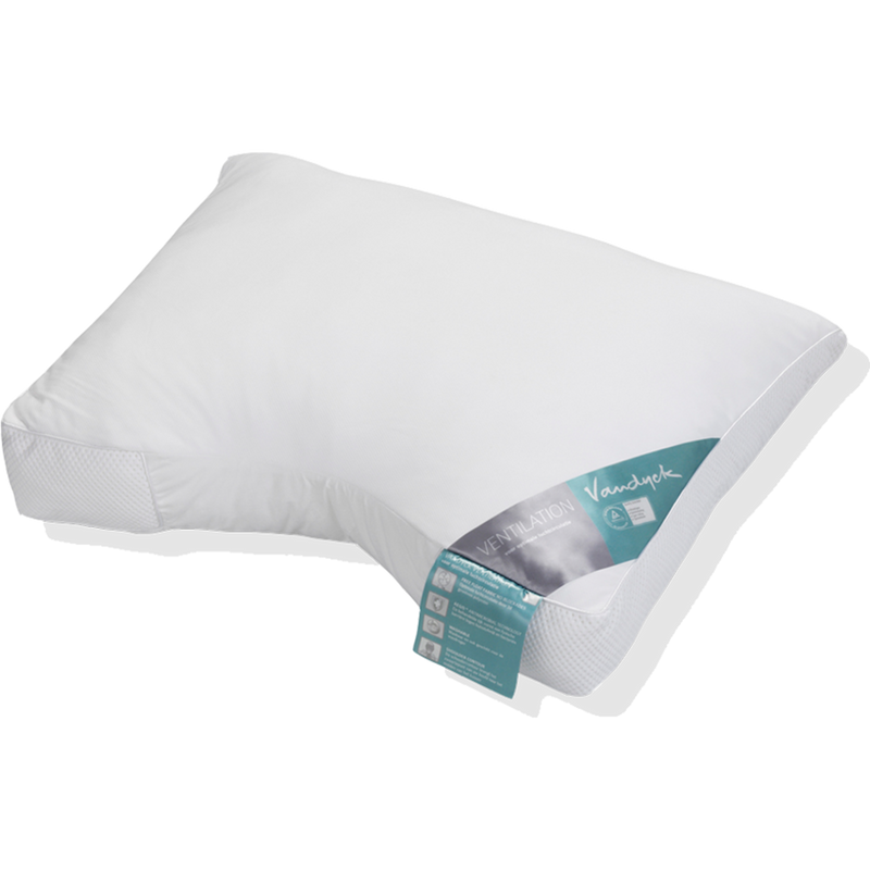 vandyck VENTILATION ZACHT kussen | suprelle eco zacht en laag