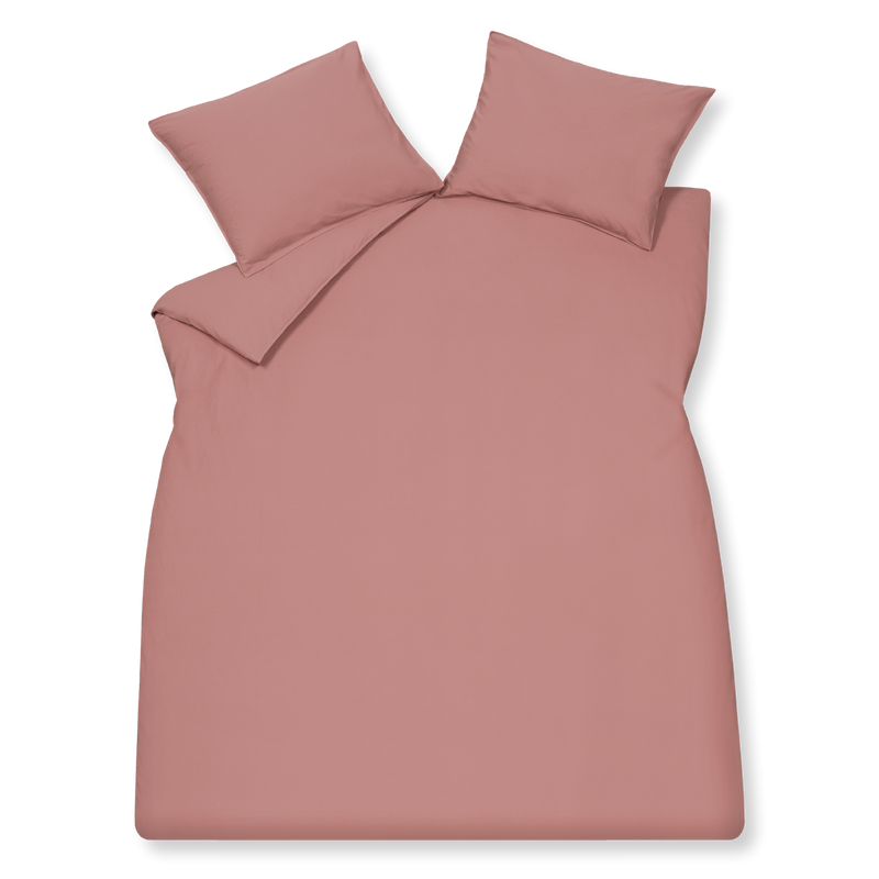 Vandyck WASHED COTTON Dekbedovertrek | Ash Rose Ash Rose