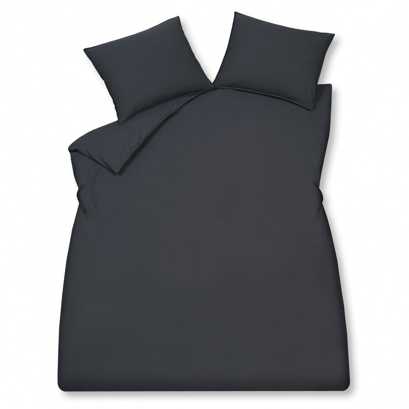 Vandyck WASHED COTTON Dekbedovertrek | Blue Ink Ash Rose