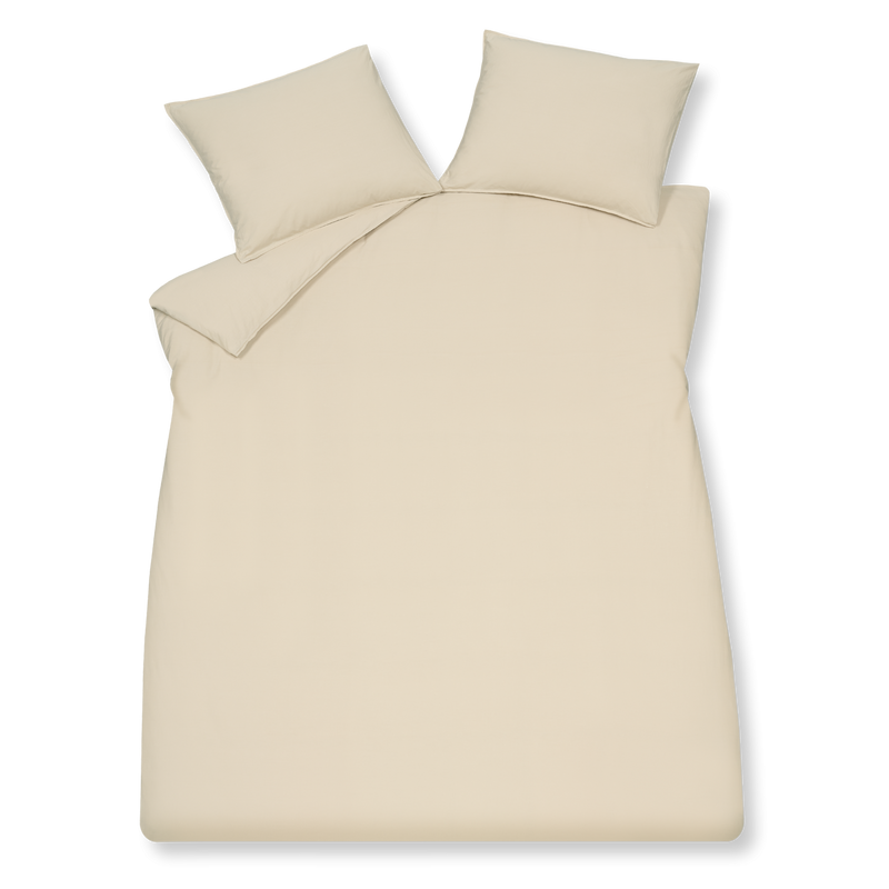 Vandyck WASHED COTTON Dekbedovertrek | Cream Tan Ash Rose