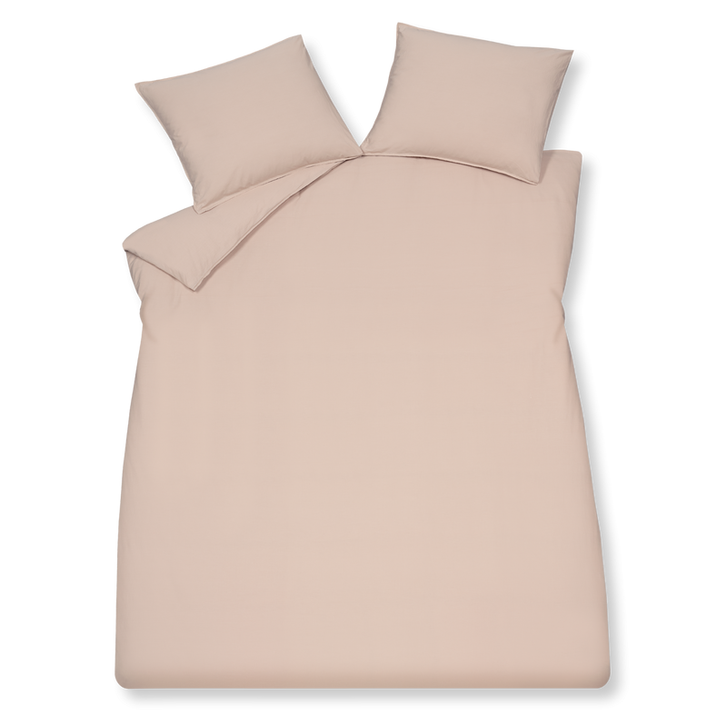 Vandyck WASHED COTTON Dekbedovertrek | Pale Pink Ash Rose
