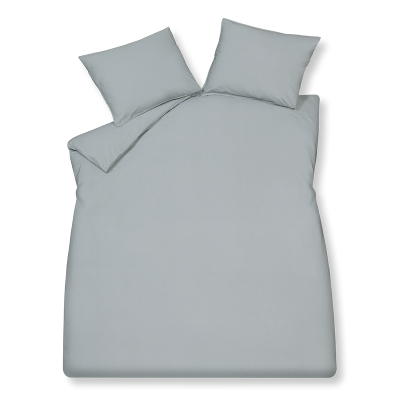 Vandyck WASHED COTTON Dekbedovertrek | Pearl Blue Ash Rose