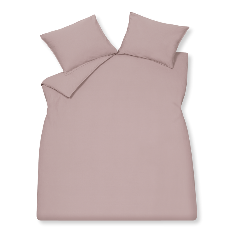 Vandyck WASHED COTTON Dekbedovertrek | Viola Ash Rose
