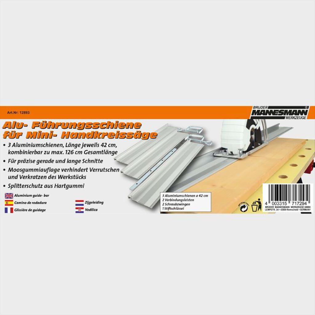 Vidaxl Brüder Mannesmann Zaaggeleiders Voor Cirkelzaag 3 St