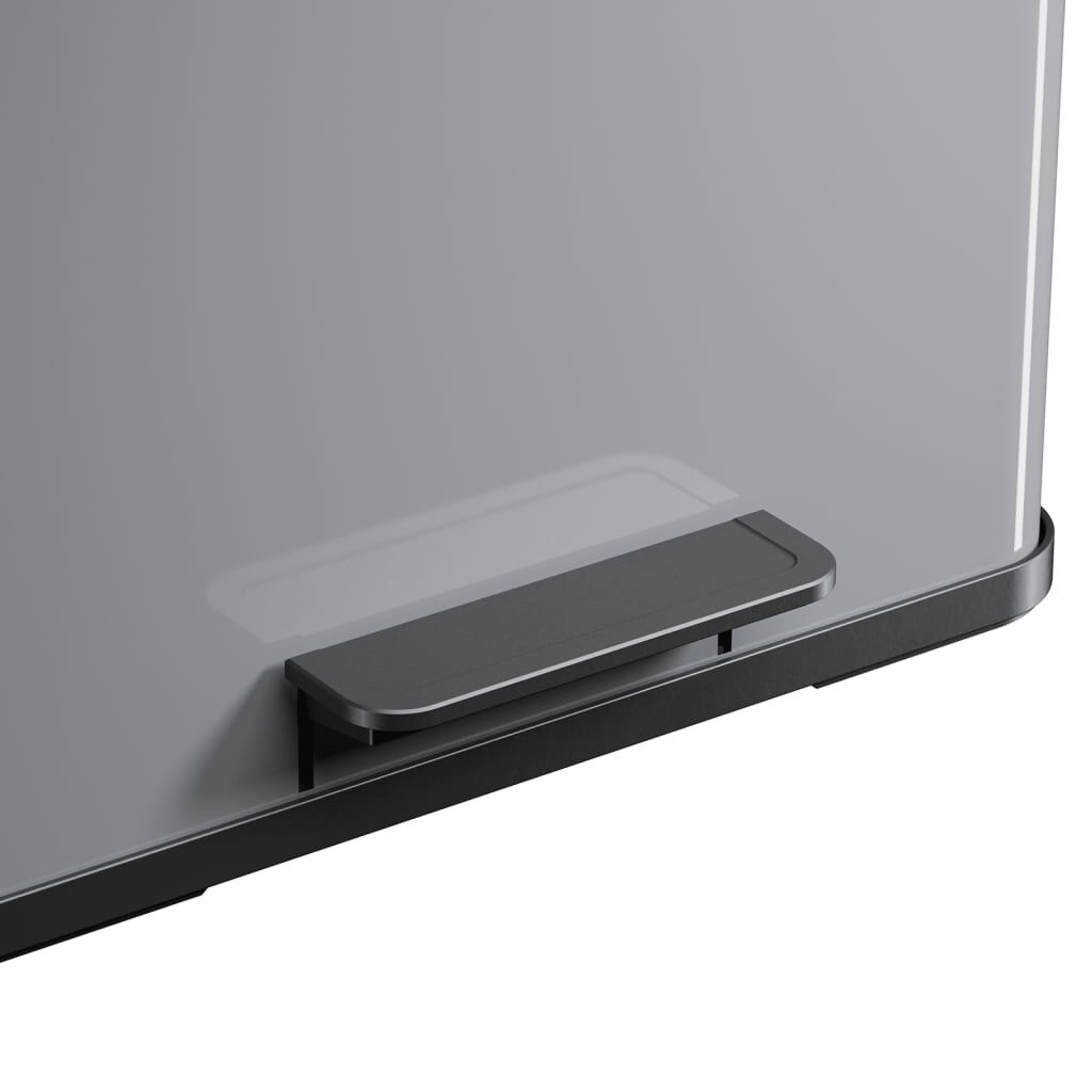 Vidaxl Hailo Pedaalemmer Oko Trio Plus Maat L 3x9 L Zilver 0633-220