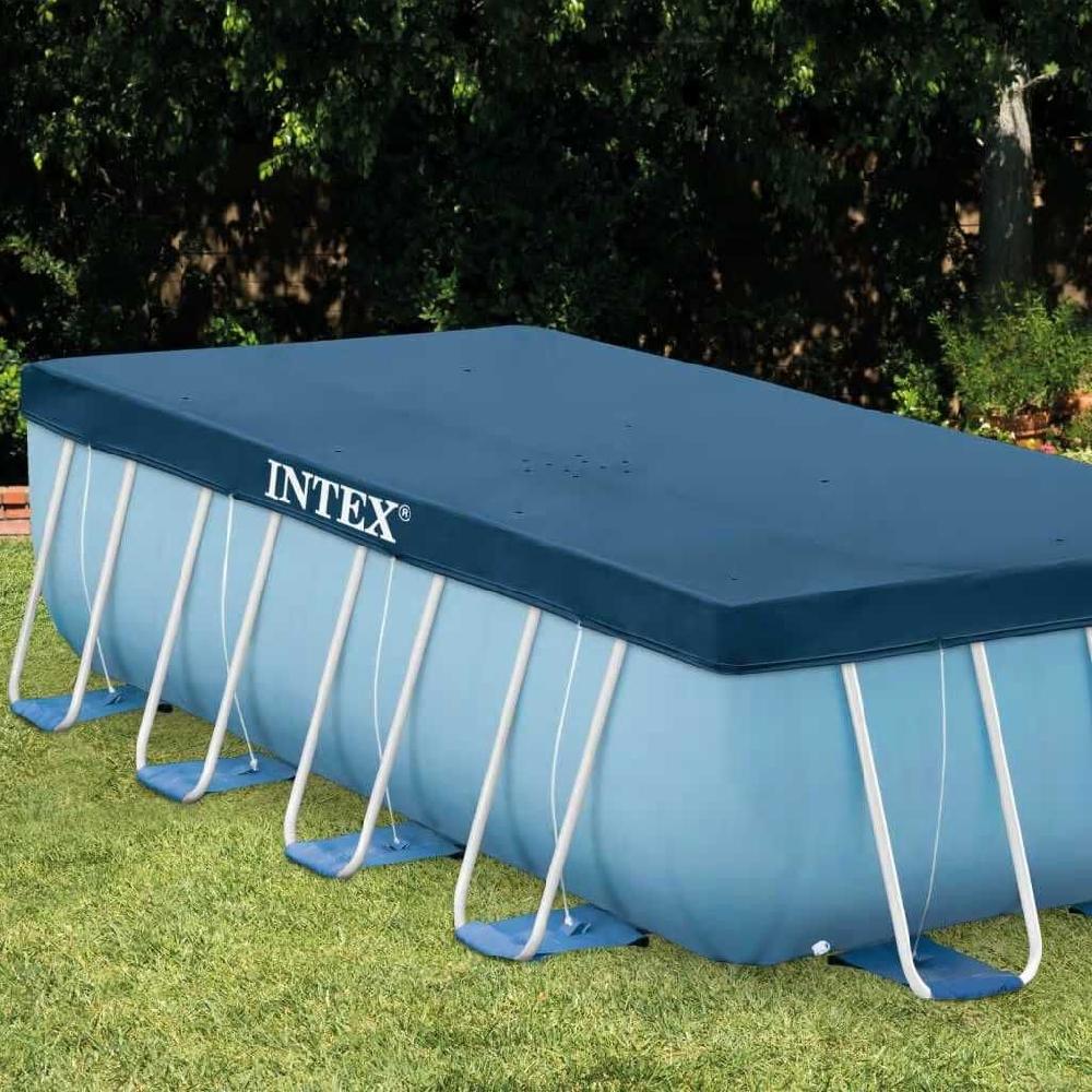 Vidaxl Intex Zwembadhoes Rechthoekig 390x180 Cm 28037