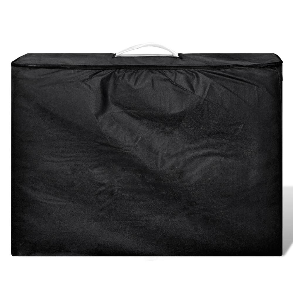 Vidaxl Massagetafel Inklapbaar Met Aluminium Frame (vier Delen / Crèmewit)