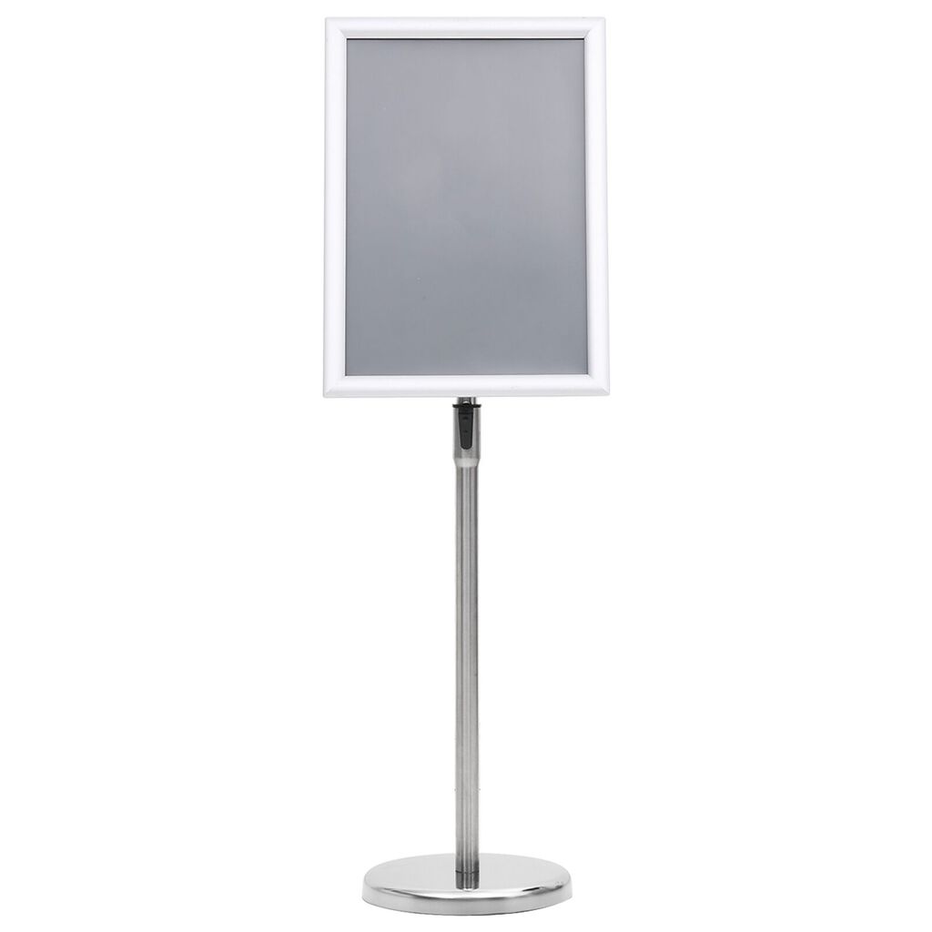 Vidaxl VidaXL A3 Pedestal Posterstands 2 Stuks Zilver Aluminium