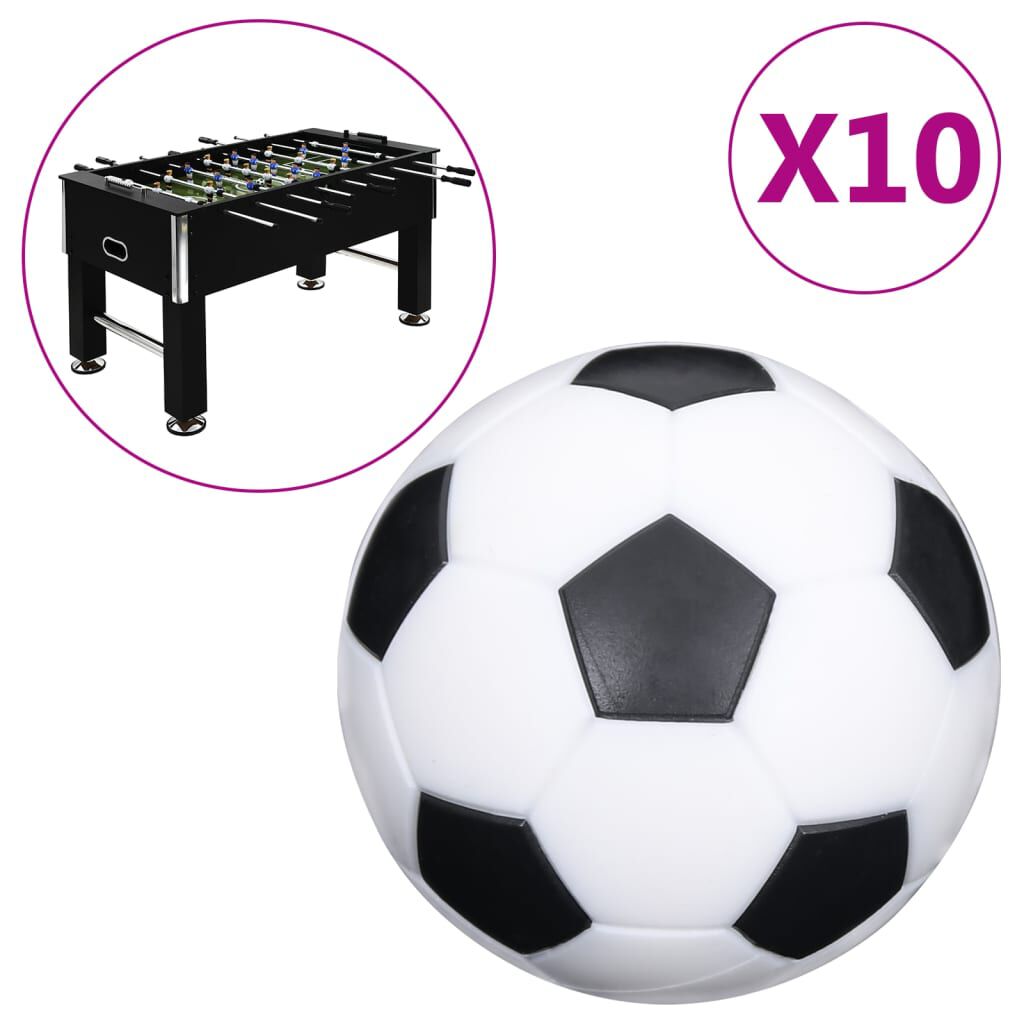 vidaxl vidaXL Ballen voor voetbaltafel 10 st 32 mm ABS