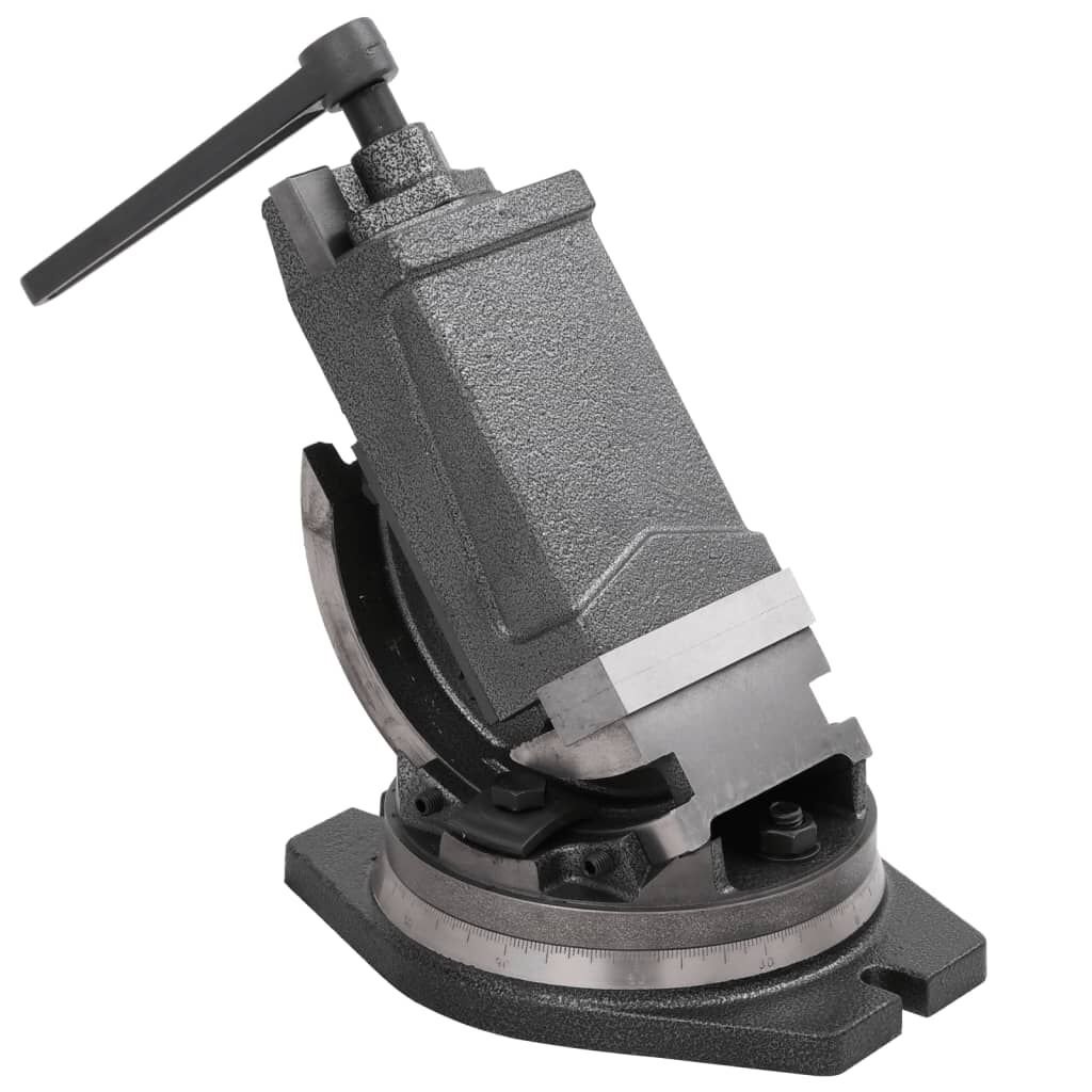 vidaxl vidaXL Bankschroef met 2 assen kantelbaar 100 mm