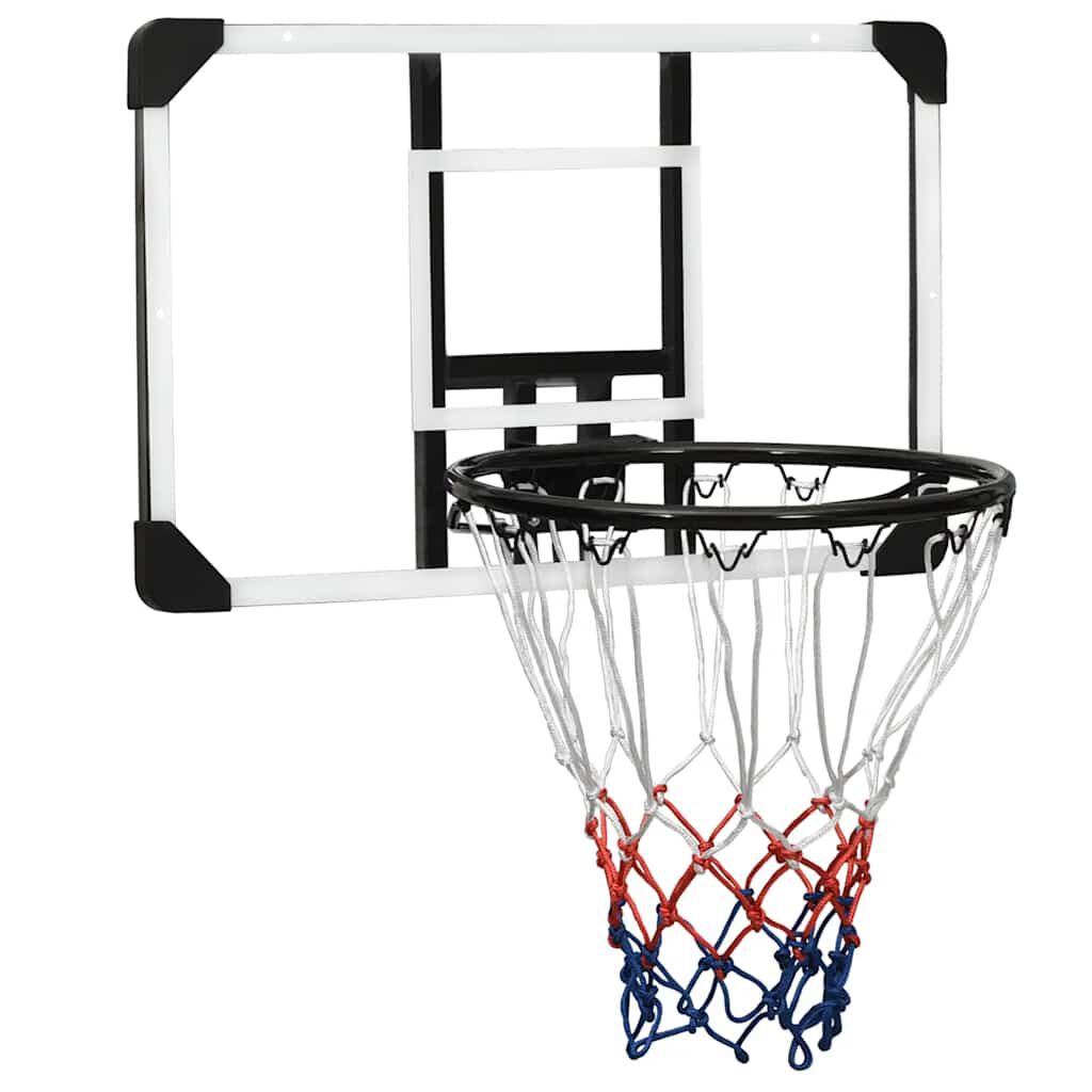 vidaxl vidaXL Basketbalbord 71x45x2 5 cm polycarbonaat transparant