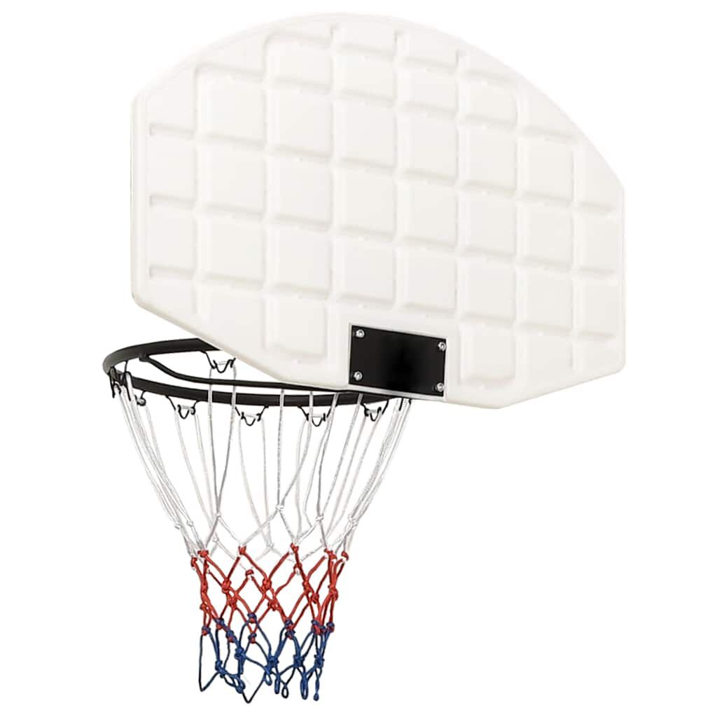 Vidaxl VidaXL Basketbalbord 71x45x2 Cm Polyetheen Wit