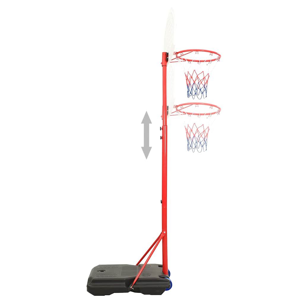 Vidaxl VidaXL Basketbalset Draagbaar Verstelbaar 200-236 Cm