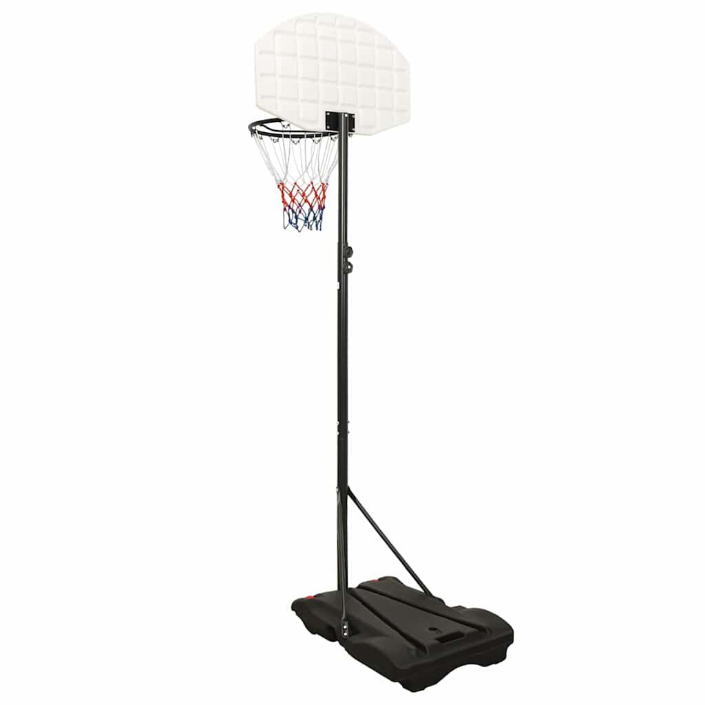Vidaxl VidaXL Basketbalstandaard 216-250 Cm Polyetheen Wit