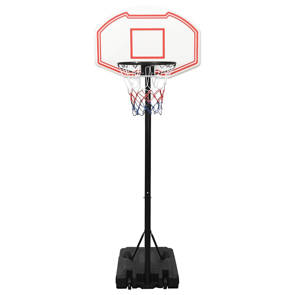 Vidaxl VidaXL Basketbalstandaard 237-307 Cm Polyetheen Wit