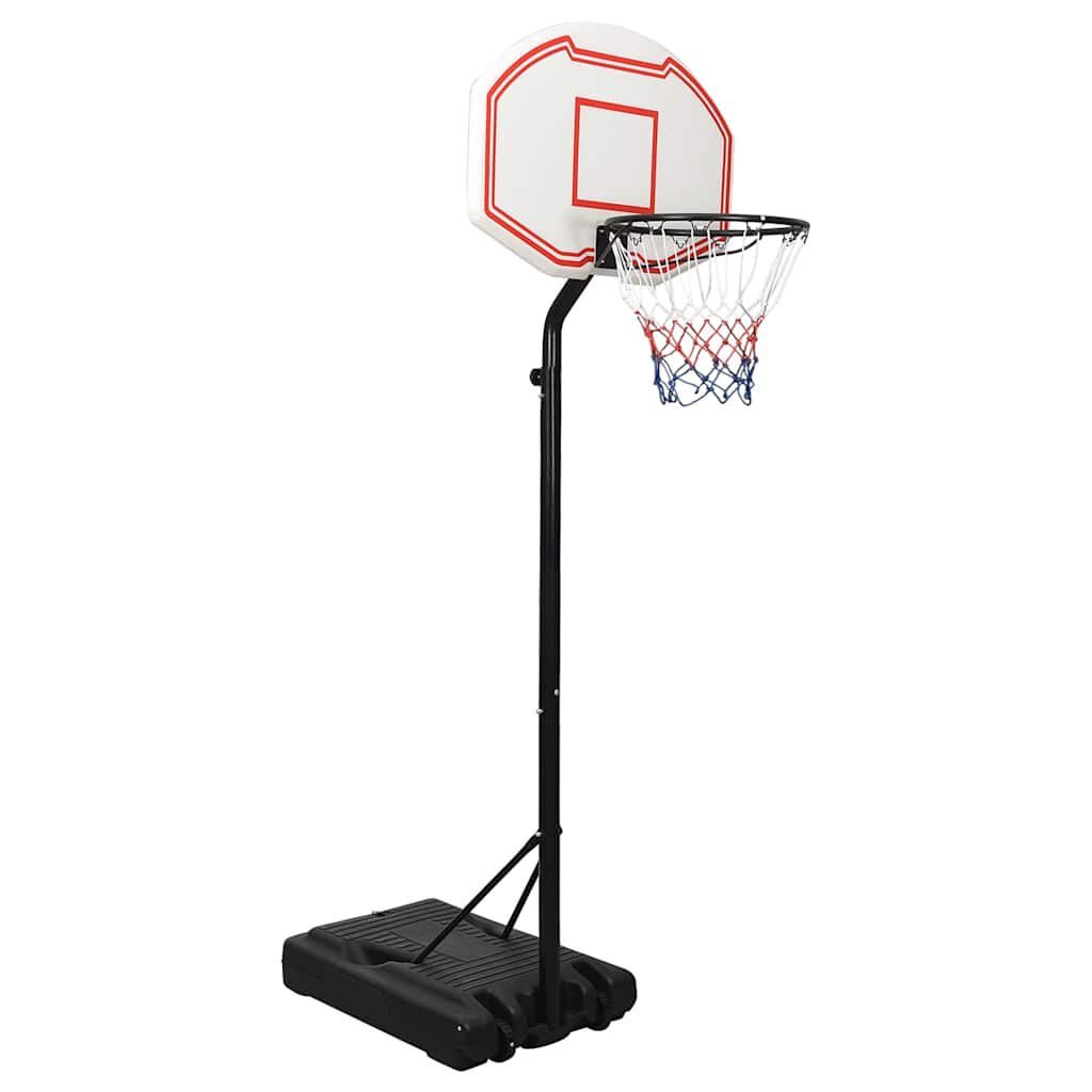 vidaxl vidaXL Basketbalstandaard 237-307 cm polyetheen wit
