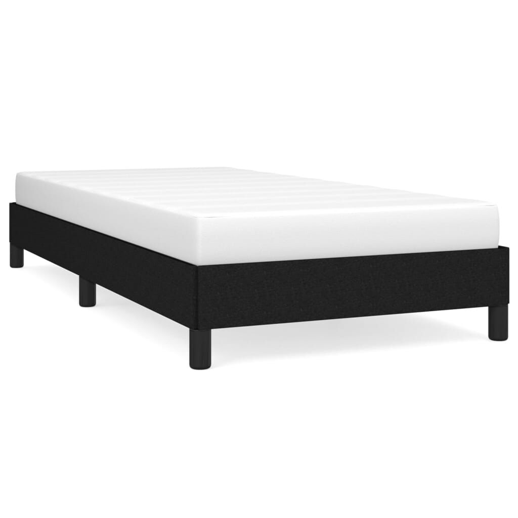 vidaxl vidaXL Bedframe zonder matras 80x200 cm stof zwart
