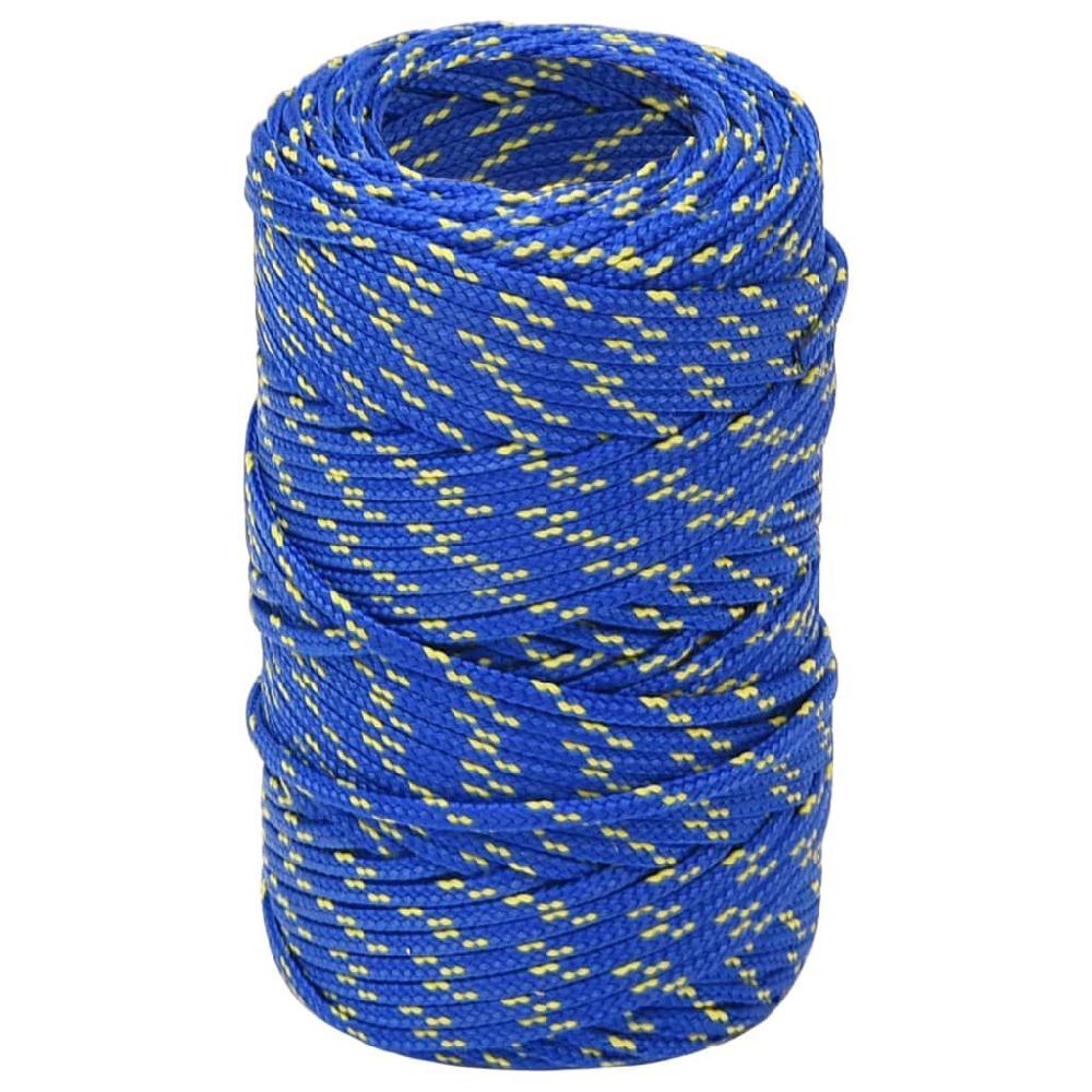 Vidaxl VidaXL Boottouw 2 Mm 25 M Polypropyleen Blauw