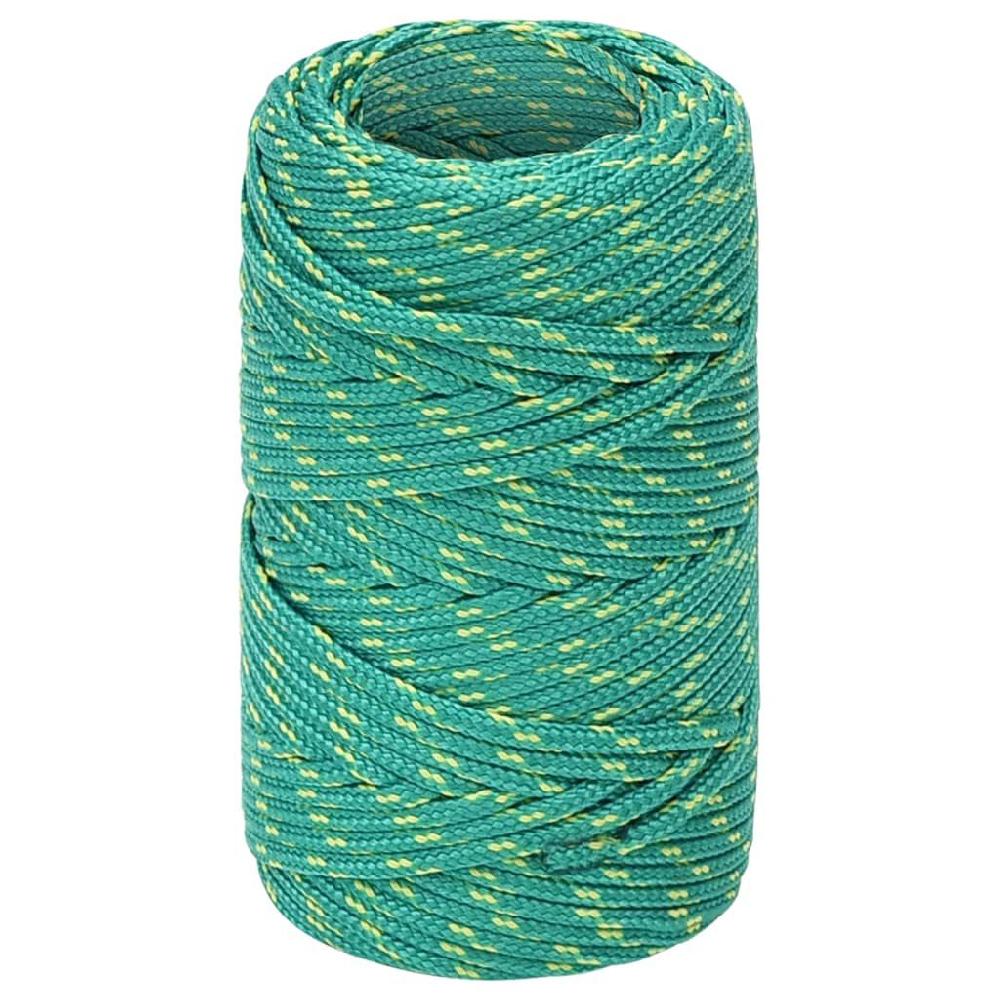 Vidaxl VidaXL Boottouw 2 Mm 25 M Polypropyleen Groen