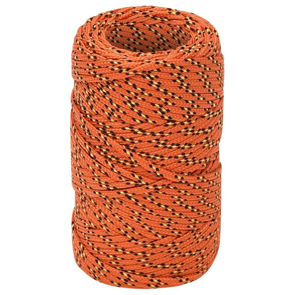 Vidaxl VidaXL Boottouw 2 Mm 25 M Polypropyleen Oranje