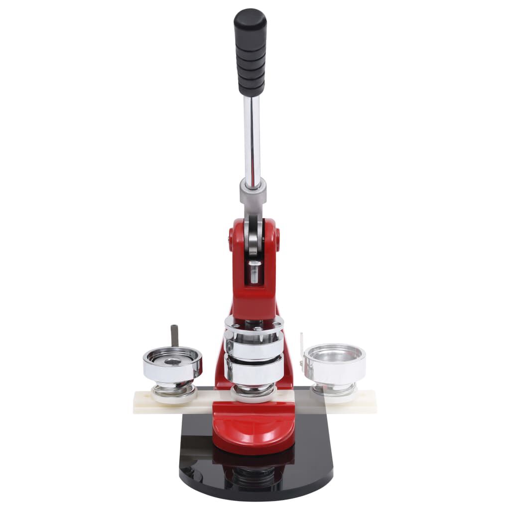 Vidaxl VidaXL Buttonmachine Met 500 St Buttononderdelen 25 Mm