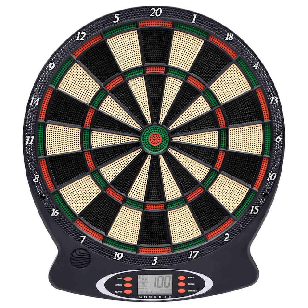 Vidaxl VidaXL Dartbord Elektrisch Met Darts Polypropeen Zwart