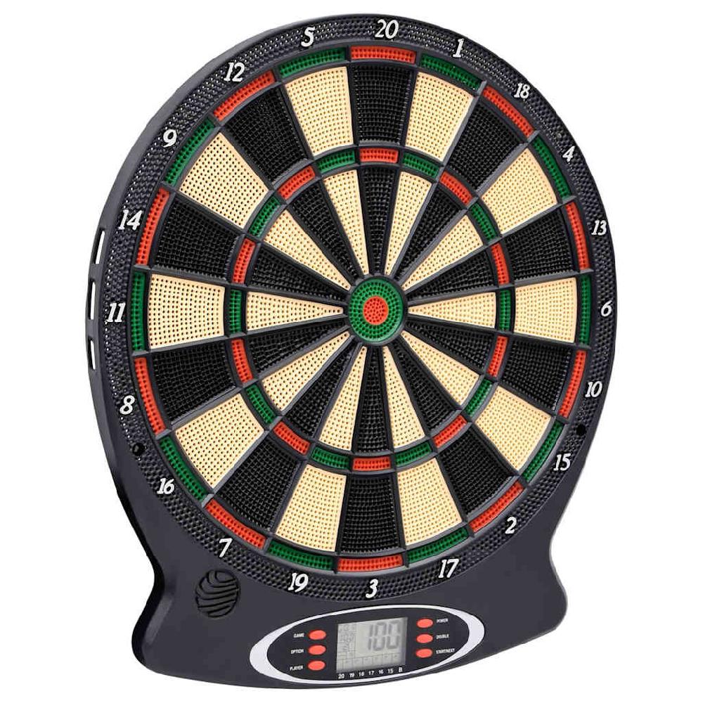 vidaxl vidaXL Dartbord elektrisch met darts polypropeen zwart