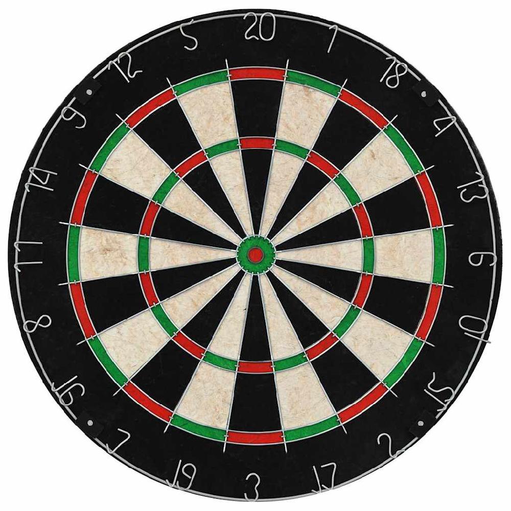 Vidaxl VidaXL Dartbord Professioneel Met Kast En 6 Darts Sisal