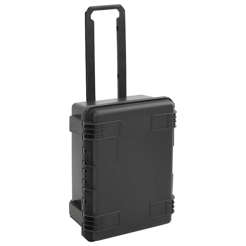 Vidaxl VidaXL Flightcase Draagbaar 54x41 5x29 Cm PP Zwart