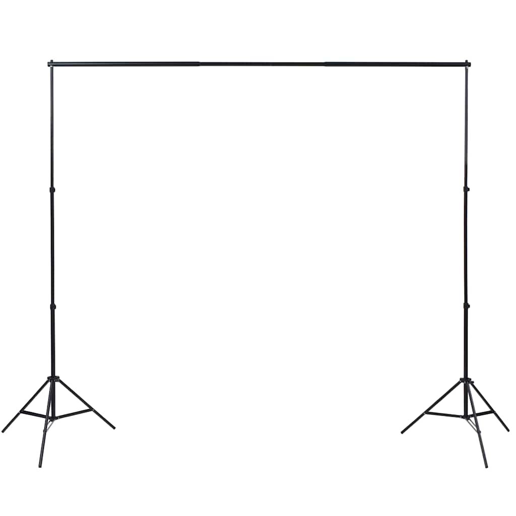 Vidaxl VidaXL Fotostudio Set Met 5 Gekleurde Achtergronden & 2 Softboxen