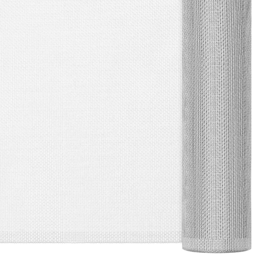 Vidaxl VidaXL Gaas 60x1000 Cm Aluminium Zilverkleurig